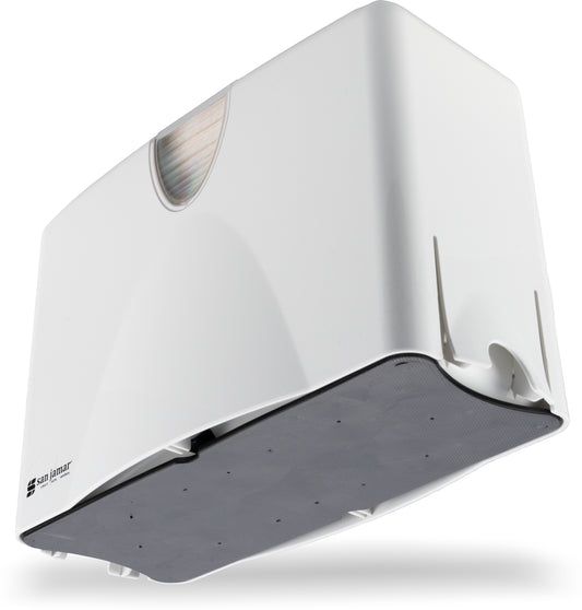 CFS Brands Countertop Towel Dispenser White 1 / cs — manufacturer reference photo; confirm listed SKU and selling unit