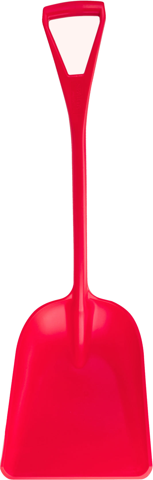 CFS Brands Sparta Sanitary Shovel 13.75" x 16.5" , Red 1 / ea — manufacturer reference photo; confirm listed SKU and selling unit