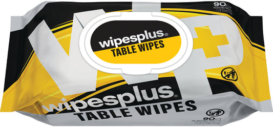 CFS Brands Wipes Plus Table Wipes 90ct Refill Pack 12 / cs — manufacturer reference photo; confirm listed SKU and selling unit