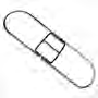 ABCO Dustmop Frame 5" X 24" Black coated metal frame 1 / ea — supplier reference photo; packaging or variant may differ