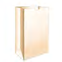 Novolex - Duro Dubl Life 1/6 BBL 57# Basis Bag Kraft 12" X 7" X 17" 500 / cs — Representative Duro bag photo. Pictured size, paper weight, print, packaging and quantity may differ; refer to this listing for supplied specifications.