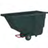 Rubbermaid Rotomolded 850 lb. Tilt Truck Black, 1 Cubic Yard, Utility Duty 1 / cs