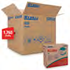 Kimberly Clark WypAll X50 Wipers White 8.34" x 12.5" Pop-Up Box 10 / 176 cs