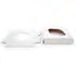 Southern Champion 6 Count Cupcake Insert White/Kraft 8.88" X 6.88" X 0.75" 200 / cs