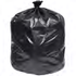 Pitt Plastics 38 x 58 LLDPE Repro Black Can Liner 1.35 Mil, Star Seal 10 / 10 cs