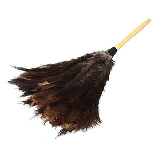 Hospeco Economy Ostrich Feather Duster 23" Brown/Gray 1 / ea — manufacturer reference photo; confirm listed selling unit