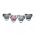 Hospeco Health Gards Urinal Screen Pink / Cherry w/ Non-Para Block 12 / cs