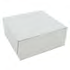 Southern Champion 10" X 10" X 3" Bakery Box Pink, Non-Window, Lock-Corner 200 / cs