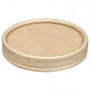 Inno-Pak Small Paper Soup Cup Lid Kraft Fits 6/8 8/10 12 and 16T 500 / cs — supplier reference photo; packaging or variant may differ