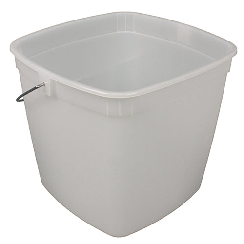 Hospeco Utility Pail 6Qt Translucent  1 / ea — manufacturer reference photo; confirm listed selling unit
