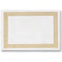 Hoffmaster Greek Key Emboss Placemat Gold 9" X 13.5" 1000 / cs — supplier reference photo; packaging or variant may differ