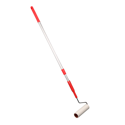 Hospeco Lint Roller on Extension Handle 61" Extension Red/Silver 1 / ea — manufacturer reference photo; confirm listed selling unit