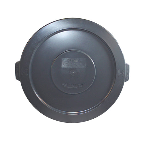Hospeco Gator Round Lid fits 7732 32 Gal Grey 1 / ea (6/CS) — manufacturer reference photo; confirm listed selling unit