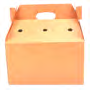 Southern Champion 12.94" X 10.69" X 7.63" Catering Kraft, 1 Piece, "The Big Barn" Box 36 / cs — supplier reference photo; packaging or variant may differ