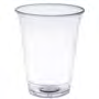 Dart Conex Pro Polypropylene Cold Cup 20 oz, Clear 12 / 50 cs — supplier reference photo; packaging or variant may differ