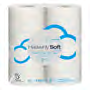 Sofidel Heavenly Soft Bath Tissue 2 ply 4" x 4" 176 Sheet 24 / 4 packs — supplier reference photo; packaging or variant may differ
