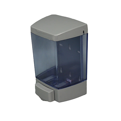 Hospeco Soap Dispenser, 46oz Clear Vue Gray 1 / ea — manufacturer reference photo; confirm listed selling unit