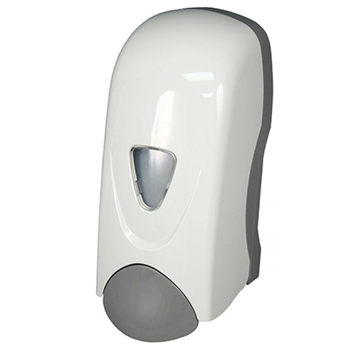 Hospeco Lotion Soap Dispenser W/Refillable Bottle White/Gray 1 / ea — manufacturer reference photo; confirm listed selling unit