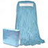 Performance Plus #24 Blue Blended Cut End w / White Mop Tape Band 1 1/4" 12 / cs