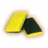 ACS Medium Duty Scrubber Sponge Yellow / Green 6.25" X 3.25" 8 / 5 cs