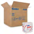 Kimberly Clark WypAll X70 Wipers White 12.5" x 12" BRAG Box 12 / 76 cs