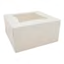 Southern Champion 8" X 5.38" X 12.41" Window Box Lamb Design 100 / cs — Representative Southern Champion photo of the same product type. Pictured dimensions, shape, color, print, thickness, packaging and quantity may differ; refer to this listing for supplied specifications. Food, contents and display accessories are not included unless listed. A plain window bakery box is pictured; the listed Lamb print is not shown.