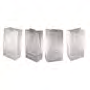 Inno-Pak 4# Plain White Wet Wax Bakery Bag 5x3-1/3x9-15/16 1000 / cs — representative family photo from RJ-91-06PP; size/color/pack may differ