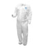 Hospeco ProWorks Microporous Coverall 3X Large, Elastic Ankles, White 12 / cs
