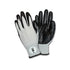 Hospeco ProWorks Foam Coated Knit Gloves Gray/Black , Large 1 / dz