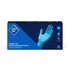 Hospeco 12" Nitrile Powder Free Exam Gloves X Large Blue 8 Mil 10 / 50 cs