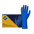 Hospeco Hero Latex Exam Gloves - XL Blue, 290mm , 14 mil , Powder Free 10 / 50 cs