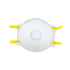 Hospeco N95 Particulate Respirator w/Valve ProWorks Inner Foam Metal-Free 10 / 12 cs