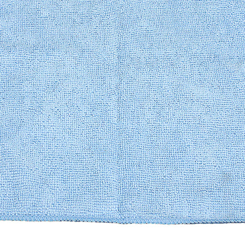 Hospeco Micro Fiber Cloth All Purpose 12x12 Blue 12/bg — manufacturer reference photo; confirm listed selling unit