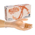 AmerCareRoyal Anchor Powder-Free Vinyl Gloves Medium, Clear 10 / 100 cs