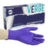 AmerCareRoyal Verge Purple Nitrile Gloves Medium, Powder-Free 10 / 100 cs