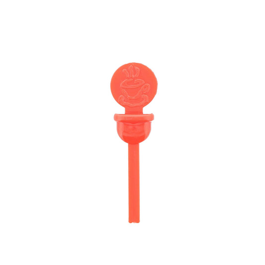 AmerCareRoyal Beverage Plugs 2" Red , Polystyrene 5 / 400 cs. Manufacturer item reference photograph; listed selling quantity applies.