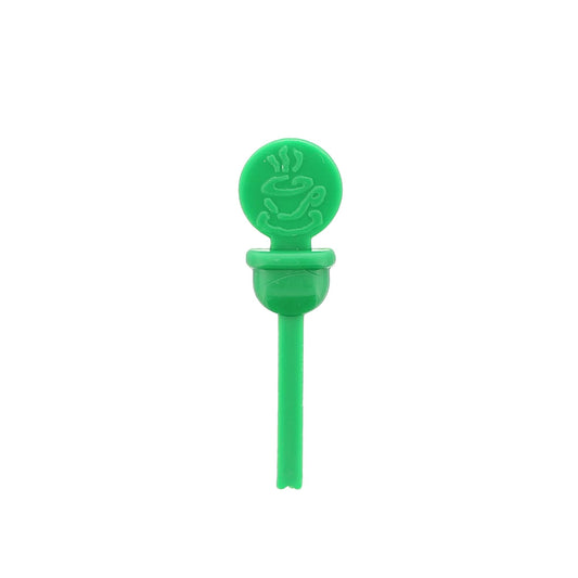 AmerCareRoyal Beverage Plugs 2" Green , Polystyrene 5 / 400 cs. Manufacturer item reference photograph; listed selling quantity applies.