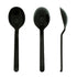 AmerCareRoyal Heavy-Weight Soup Spoons Black, Polypropylene 1 / 1000 cs