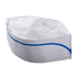 AmerCareRoyal Classy Overseas Cap White w/ Blue Stripe 10 / 100 cs
