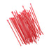 AmerCareRoyal Jumbo Spoon Straw Red, 10.25", Individually Wrapped 18 / 300 cs