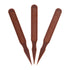 AmerCareRoyal "MEDIUM WELL" Plastic Steak Marker Brown 5 / 1000 cs