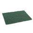 AmerCareRoyal Medium Duty Scouring Pad Green 6" X 9" 6 / 10 cs