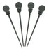 AmerCareRoyal StirStix Plug Black, 4.75" 10 / 200 cs