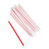 AmerCareRoyal 7.75" Giant Straw - X-HVY Red , Paper Wrapped 7.35mm 24 / 300 cs
