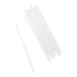 AmerCareRoyal 7.75" Jumbo Straws Unwrapped, Clear 24 / 500 cs