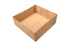 Southern Champion 10.5" X 10.5" X 3.69" Stadium Tray Kraft, On-the-Go, Food/Drink 200 / cs