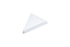 Southern Champion 8.19" X 7" X 1.81" Pizza Clamshell White, Paperboard 4 / 100 cs