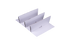 Southern Champion 4-Cell Divider Insert White 7.6" X 5.38" X 1.88" 500 / cs
