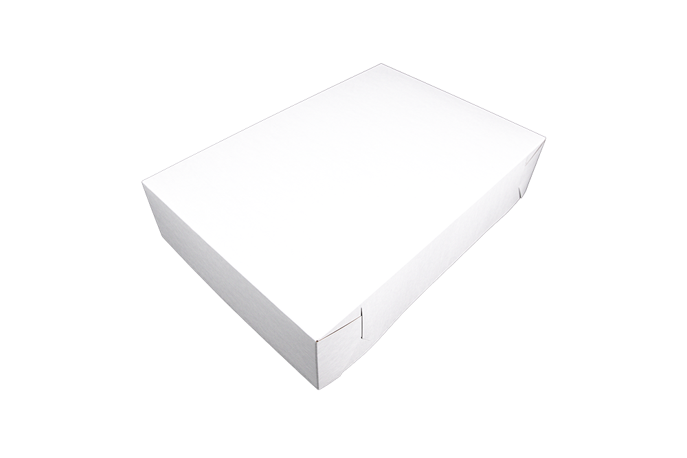Southern Champion 16" X 11" X 3.5" Donut Tray White, Paperboard 200 / cs. Manufacturer reference photo.