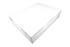Southern Champion 22" X 16.75" X 4.5" Sheet Cake / Utility Box, 2 Piece White Non-Window